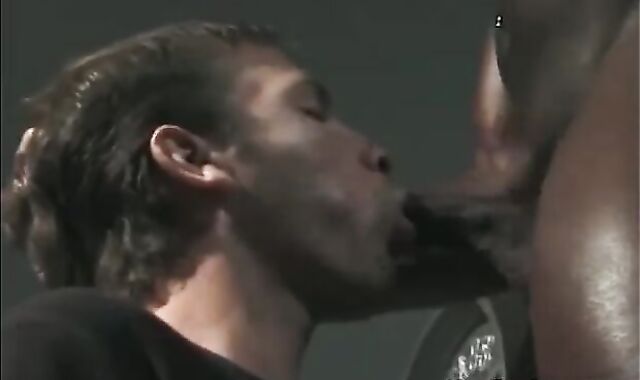 lascivious milky fag acquires dark-hued penetrated in the gym spycam-spycam badly boink gauze voyeur-spycam Tube8.com