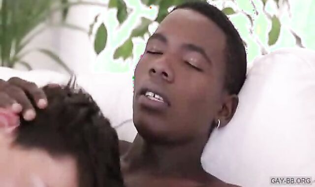 ebony On Milky naked