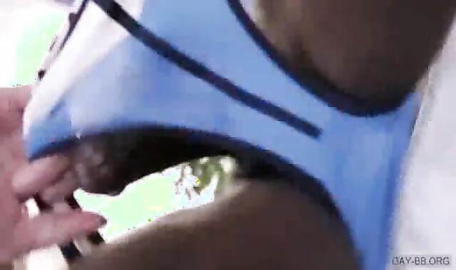 ebony On Milky naked