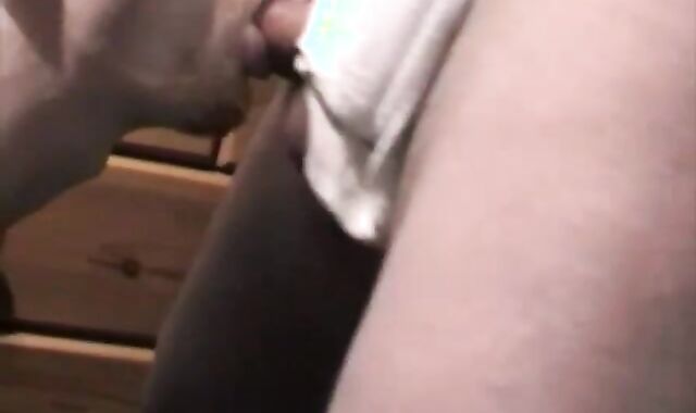 Sandy-haired Mohawk Emo Takes obese in nature's clothing man sausage in wazoo