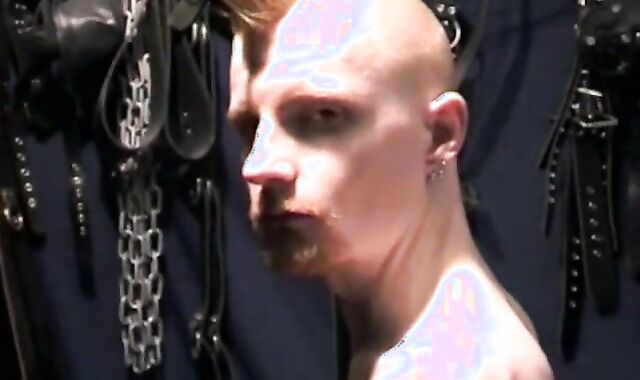 Sandy-haired Mohawk Emo Takes obese in nature's clothing man sausage in wazoo