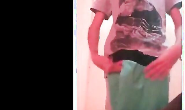 Curved 9-Inch Cock - Amateur Big Cock Solo