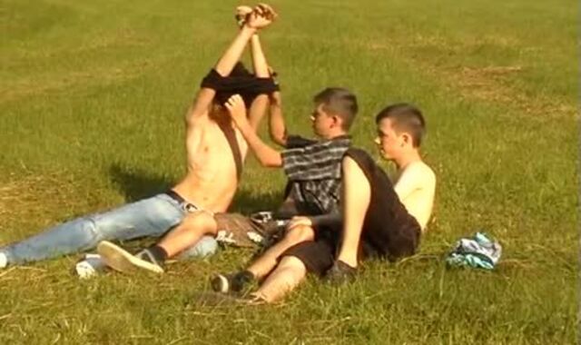 gay super-sexy Pornography outdoors