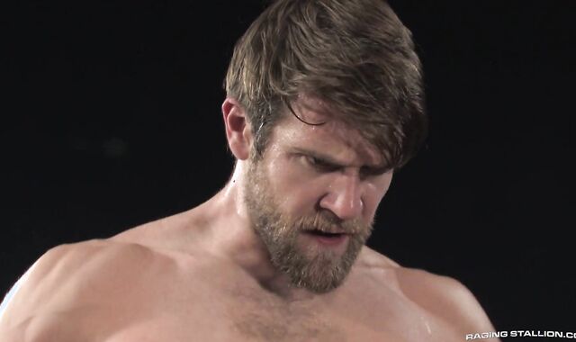 RagingStallion spycam-voyeur Pallid Colby Keller firm smooching each other