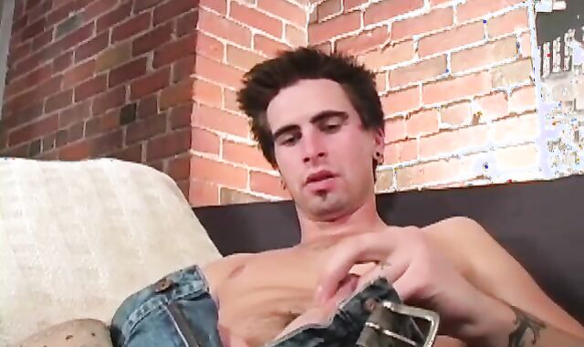 muddy milky twunk with brow ring strokes off four u