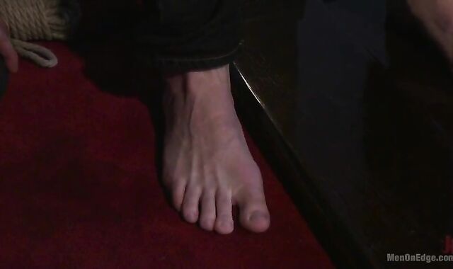 attached Platinum-blonde fellow