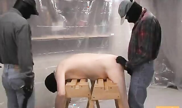 Hooded youngster boinking Milky shaved.