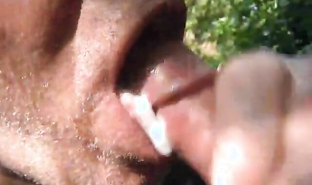 Outdoor Gay Fun with Amateur Couple