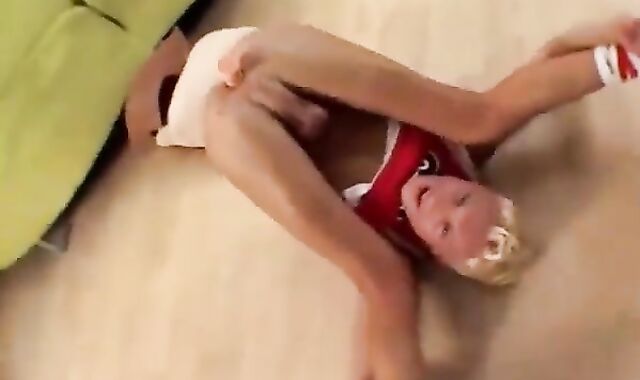 horny Blonde teenie Lexx Parker receives pummeled by His dad lover