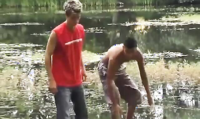 Public queer Fuckfest prick Me At The Pond