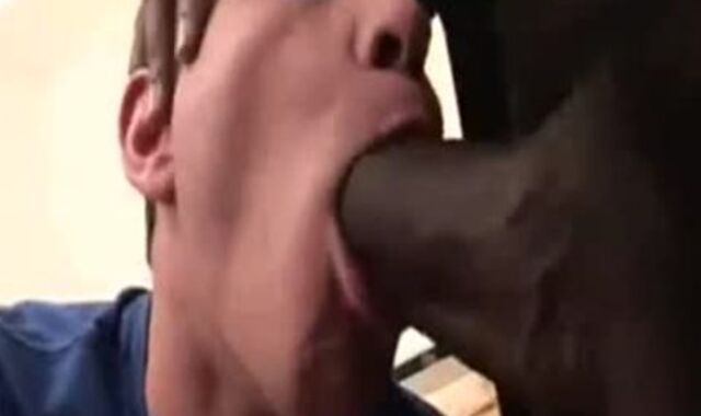 Milky twink Attempting To Take His First-ever dark-hued ramrod
