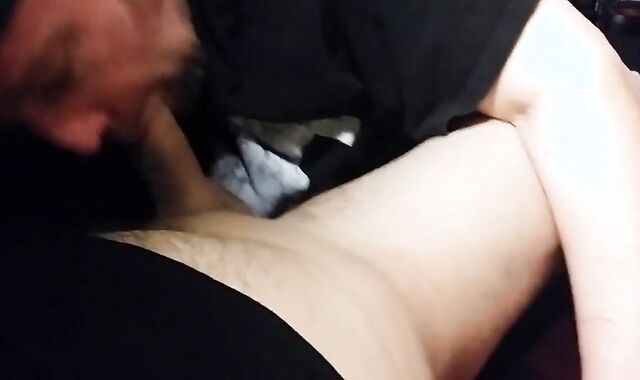 Old Uncle Sucks Twink Nephew's Cock