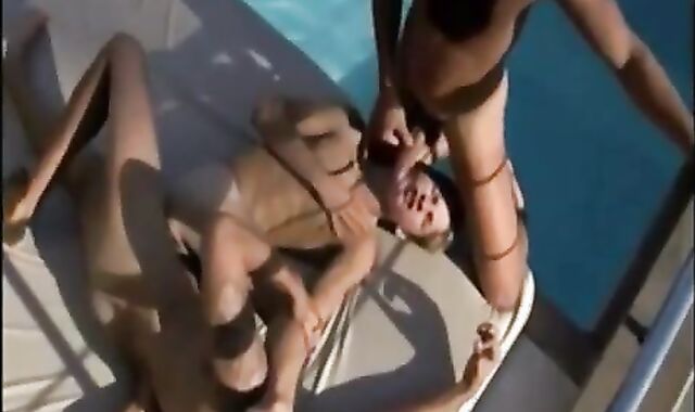 BLONDE acquires Stiff gang-fucked