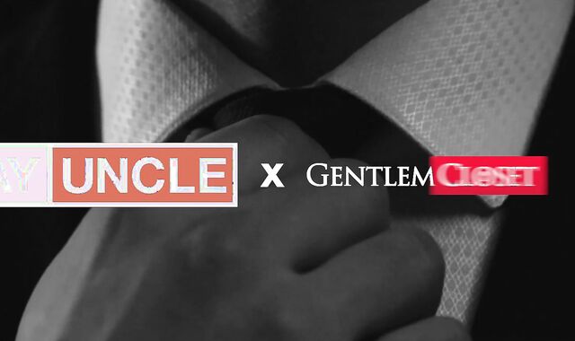 SayUncle X Fellas's Closet:spycam Soles Worshiping in Suits