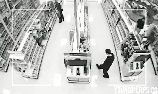 Youthfull Perps:spycam Backroom Lesson for Voyeurism Tom