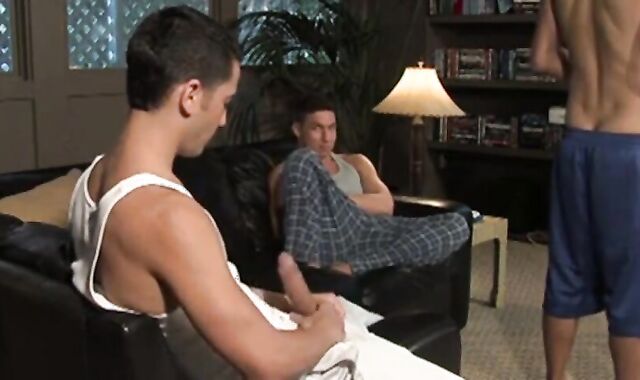 Frat Boys Suck and Fuck Big Cocks