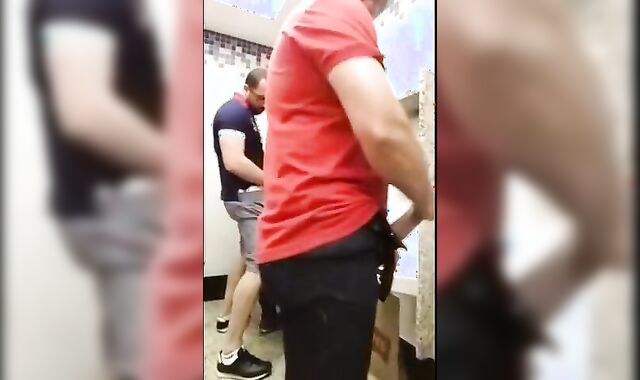 Breeding a Slut: Bareback in a Public Bathroom Orgy 2