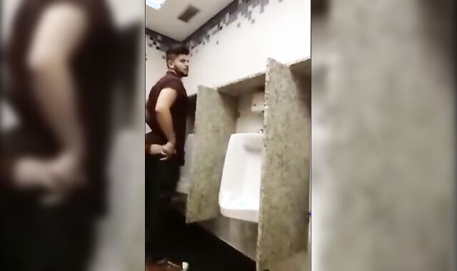 Breeding a Slut: Bareback in a Public Bathroom Orgy 2