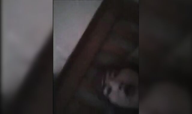 Asian Crossdresser Wanks in Bed