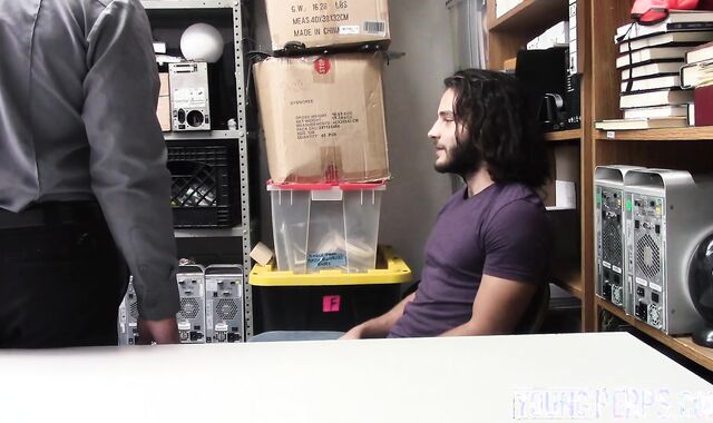 Youthfull Perps:spycam Crazy Penalty for Lengthy-haired Stud at Mall