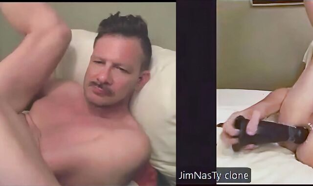 Slamming Faggot JimNasTy ™ Exposed with Pig Hole Toys
