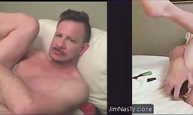 Slamming Faggot JimNasTy ™ Exposed with Pig Hole Toys