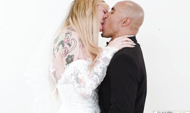 Tgirl bride cheats with her man of honor