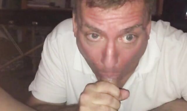 Amateur Blowjob with Big Cock & Cum Swallowing 2