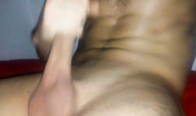 Amateur Twink's Big Cock Handjob Masturbation