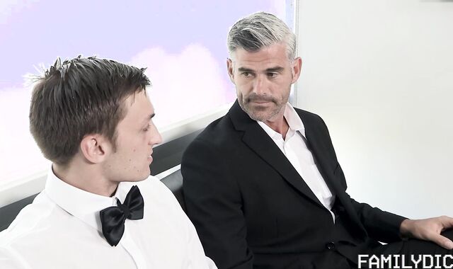 Family Manmeat:voyeur Elder Stud Takes Groom's Fuck-hole on Wedding Eve