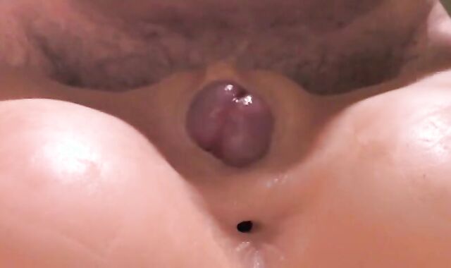 Sextoy Fun: Cumming with My Fake Pussy from Behind