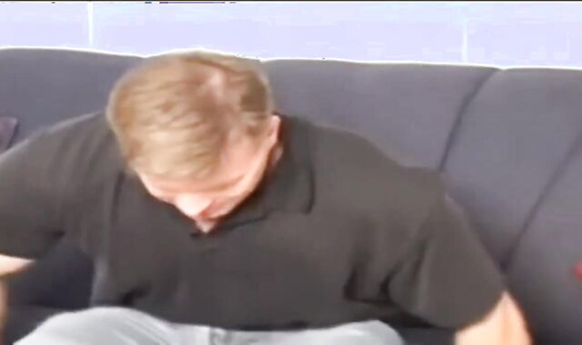 Suspended Latino fellow bonks fancy Milky Grizzly