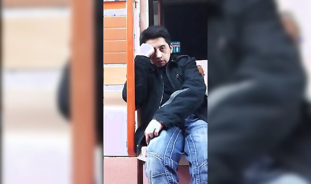 Big-Cock Str8 Guy Outdoor Play