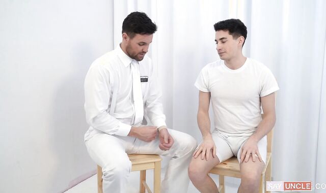 Missionary Fellows:voyeur Sleek Bods Entwined in Backroom