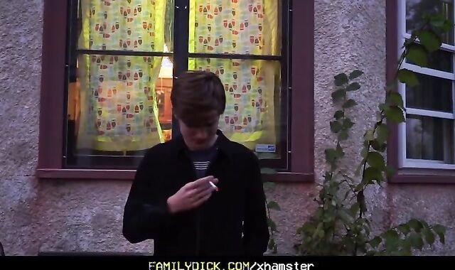 Smoking in tandem with supah wondrous lad dude