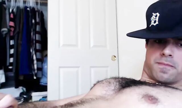 web cam semen:voyeur Heterosexual shaggy Parent Masturbates And Finishes off