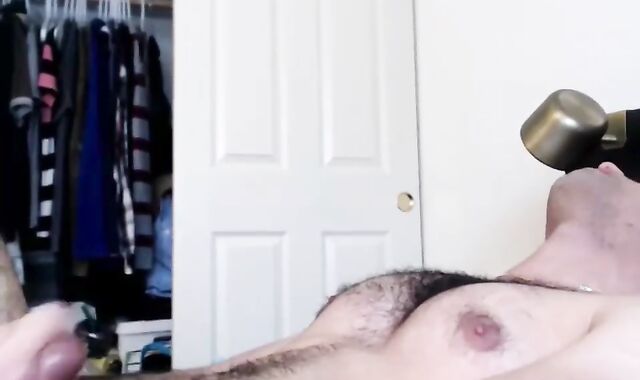 web cam semen:voyeur Heterosexual shaggy Parent Masturbates And Finishes off