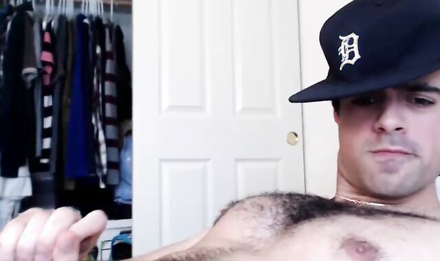 web cam semen:voyeur Heterosexual shaggy Parent Masturbates And Finishes off