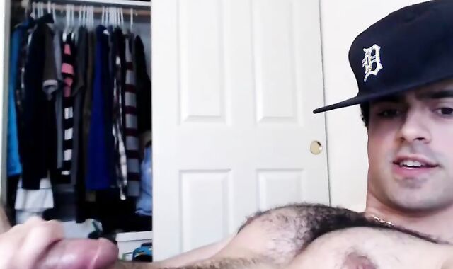 web cam semen:voyeur Heterosexual shaggy Parent Masturbates And Finishes off