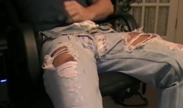 First-timer being pulverized by dark-hued manmeat father