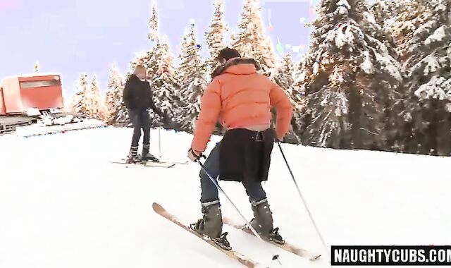 fat ten-Pounder Father Public Intercourse And Facial cumshot