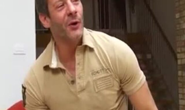 lovely-looking dad Jerks Off