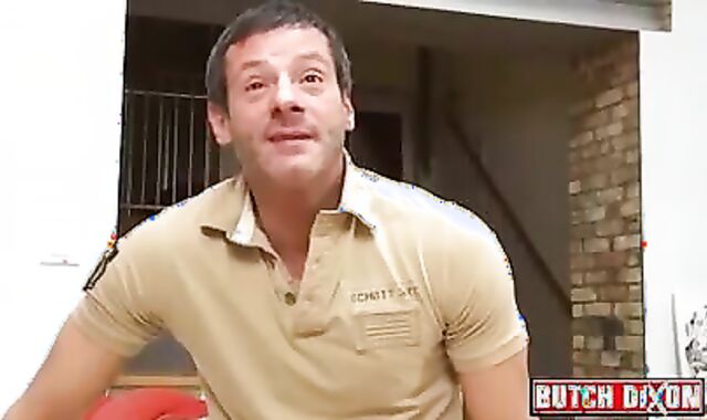 lovely-looking dad Jerks Off