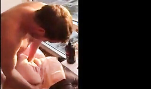 Straight Hunk Fucks a Sex Toy on Camera