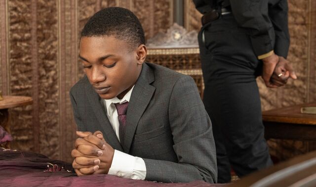 Baptist boys Dominic Young and Prince Reign