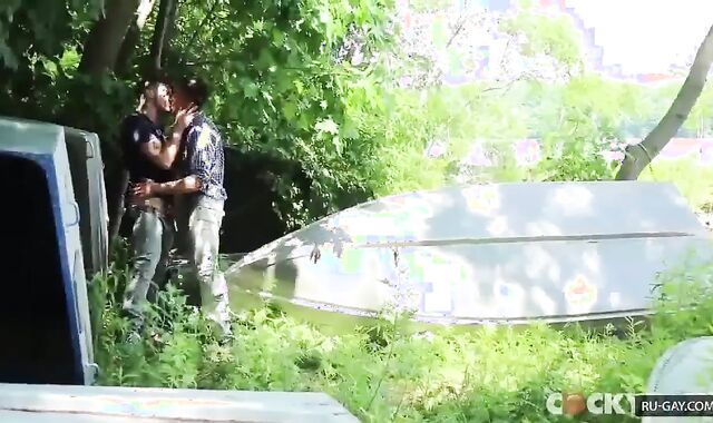 2 fancy chap In The Forest