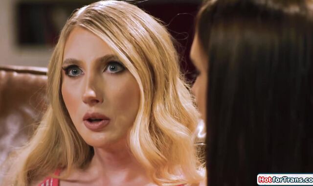 Big tits shemale and bff decide to fuck