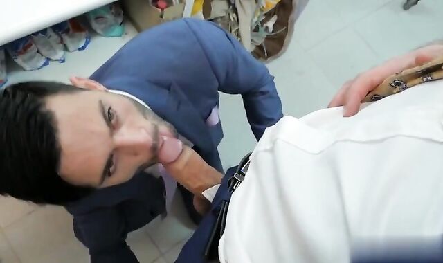 School guys Jammed By A Viking Helmet