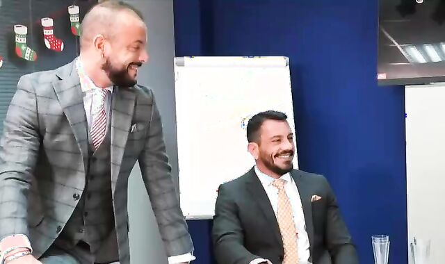 X-mas Eve:voyeur Boardroom Have fun