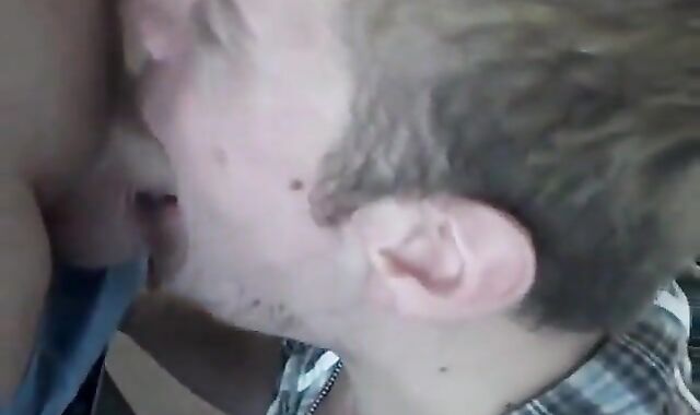 Twink Friend Blows Me, Takes My Cum in His Mouth